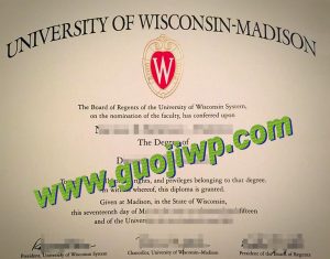 Buy university of Wisconsin certificate