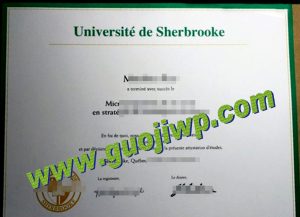 buy Université de Sherbrooke diploma