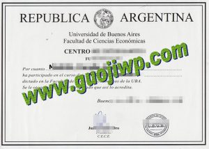 Universidad de Buenos Aires degree