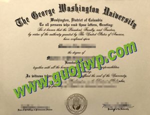 buy George Washington University degree certificate