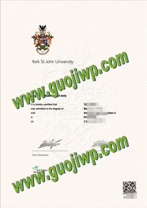 buy York St John University degree