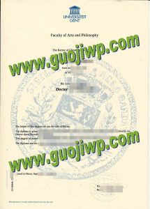 Where can I get University of Ghent diploma, fake University of Ghent degree certificate