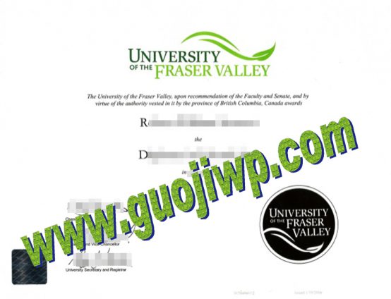 buy University of the Fraser Valley degree