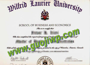 Buy fake Wilfrid Laurier University diploma, fake degree certificate