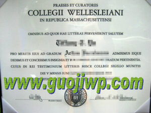 buy Wellesley College diploma