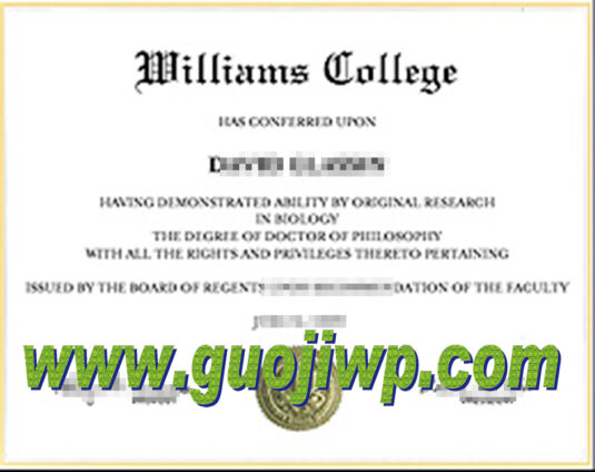Williams College fake diploma