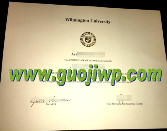 buy fake Wilmington University diploma
