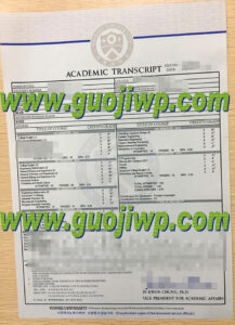 Yonsei University fake transcript